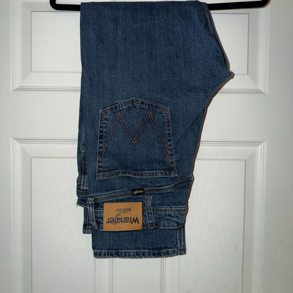 Wrangler Men's Relaxed Fit Denim Jeans